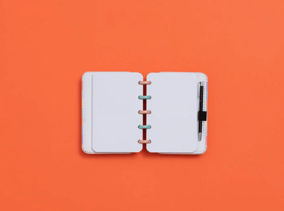 Caderno Inteligente Inteligine 50 Fls. Arco Iris Pastel CIIN1056 - Novitate