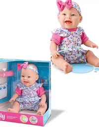 Boneca Babies Lovely Faz Xixi 769 - Bambola
