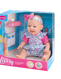 Boneca Babies Lovely Faz Xixi 769 - Bambola
