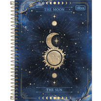 Caderno Espiral Universitário 1 Matérias  80 Folhas Magic - Tilibra