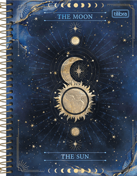 Caderno Espiral Universitário 1 Matérias  80 Folhas Magic - Tilibra
