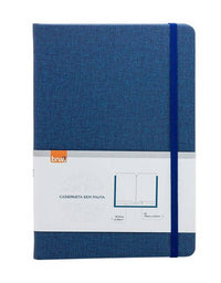 Caderneta Brochura s/ Pauta A5 80 F. 80g/m² Jeans NB1004 - BRW

