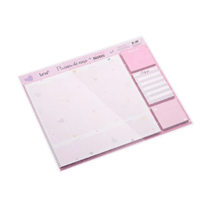 Planner De Mesa c/ 3 Smart Notes 280X240MM 54 Folhas Cada NB6021 - BRW