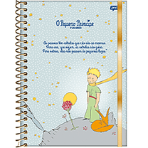 Agenda Planner Espiral 177x242 160 Páginas O Pequeno Príncipe 69388 - Jandaia