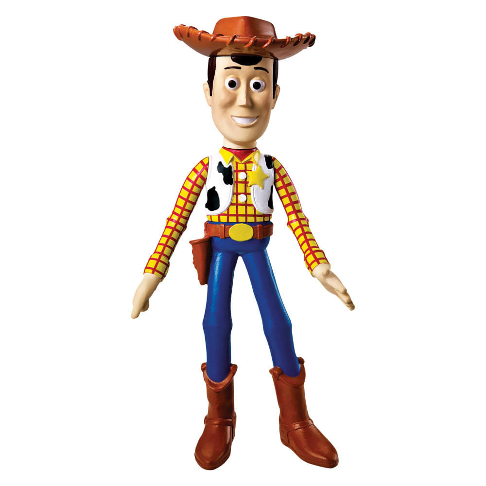 Boneco Vinil - Woody - Toy Story Disney - Líder