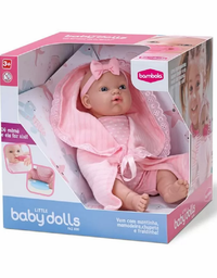 Boneca Little Baby Dolls Faz Xixi 673 - Bambola
