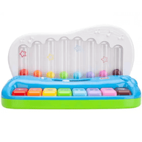 Tecladinho Inteligente 8 Teclas com Som e Luzes ZP00059 - Zoop Toys