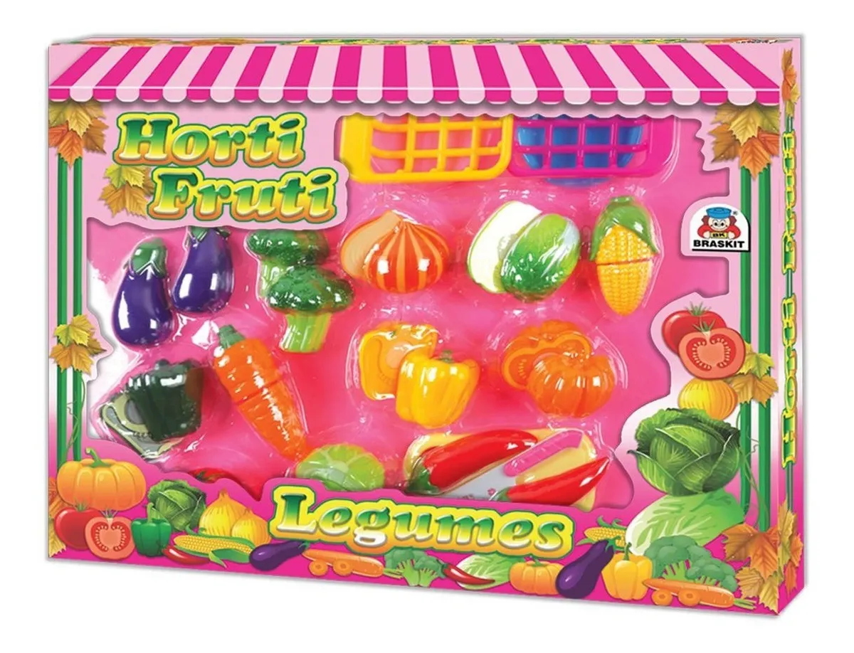 Conjunto De Legumes Horti Fruti - Legumes 860-1 - Braskit