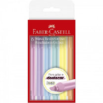 Caneta Marca Texto Grifpen Tom Pastel 6 cores MT/TP6ZF - Faber Castell
