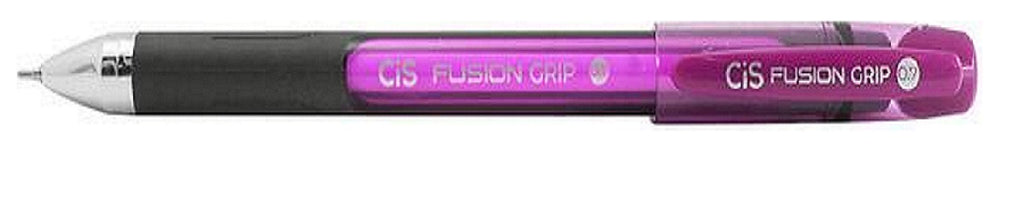 Caneta Esferográfica 0.7 Fusion Grip Rosa 576100 - Cis