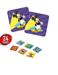 Jogo de Memória Disney Júnior Mickey 24 pares 8004 - Toyster
