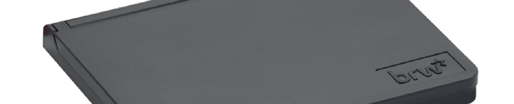 Almofada Para Carimbo nº 3 Vermelha 12,50 X 9,50 cm - CB0303 - BRW