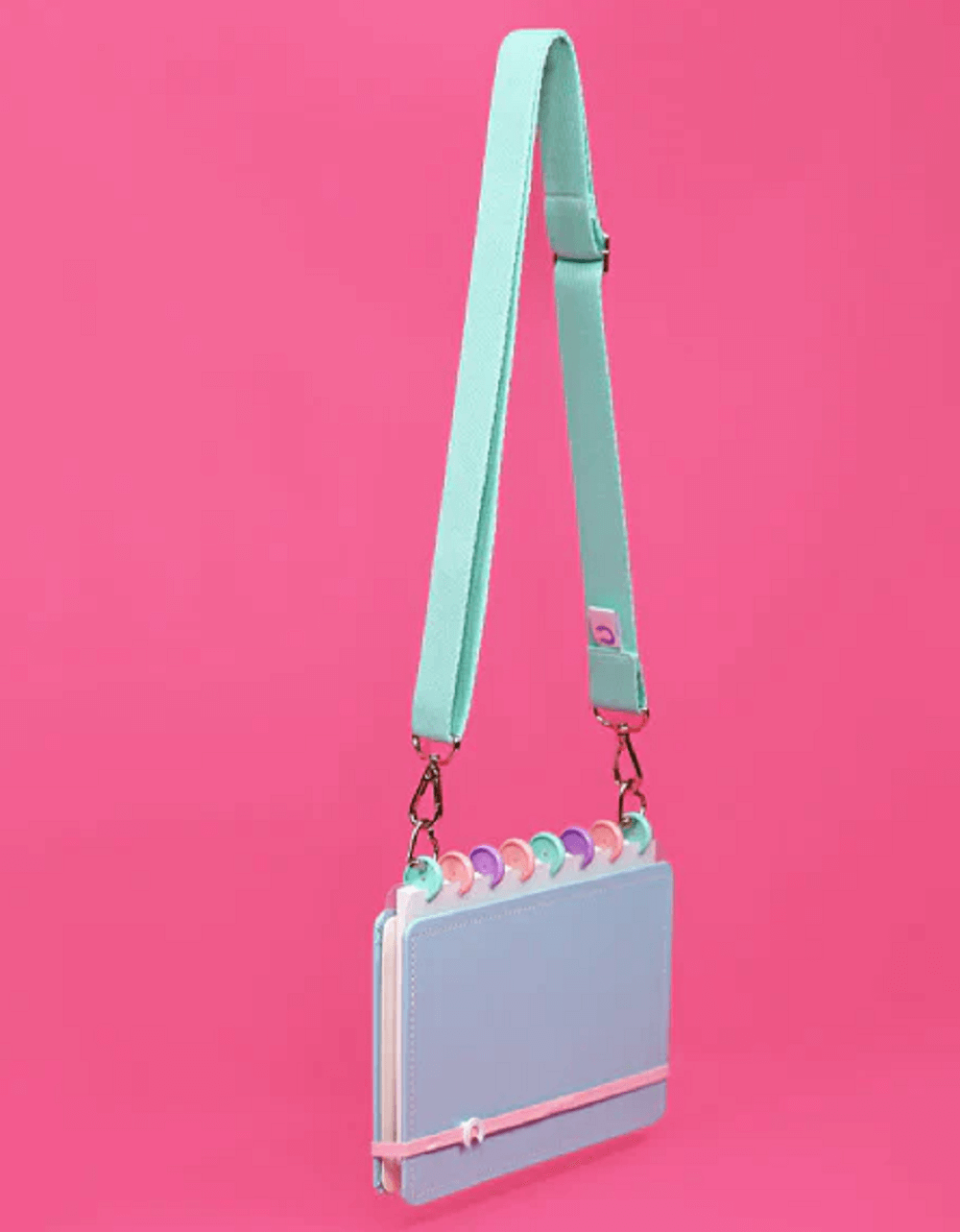 Alça Para Caderno Inteligente Strap & Go Baby Azul Turquesa CISG1001 - Novitate