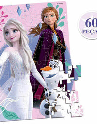 Quebra Cabeça 60 peças Disney Frozen 8026 - Toyster
