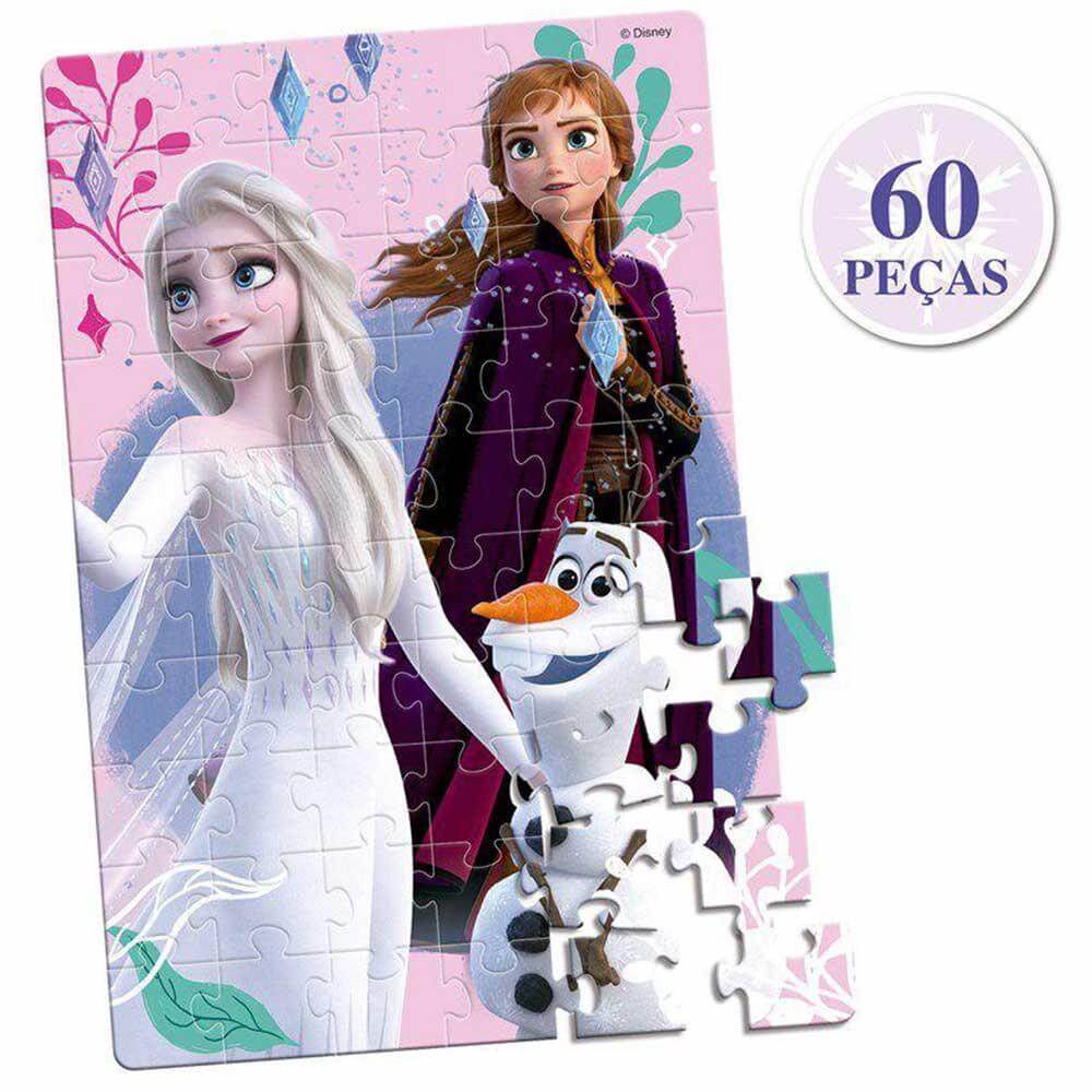 Quebra Cabeça 60 peças Disney Frozen 8026 - Toyster