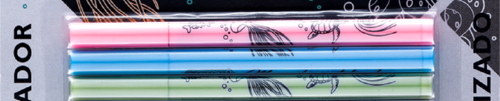 Marcadores Metalizados Ponta 2mm c/ 6un CA8011 - BRW