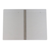 Caderno Aspiral A5 80 Folhas Pautada Panda - Bee Unique