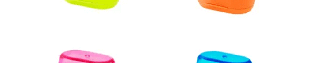 Borracha com Apontador 2 Furos Lápis grosso e Fino AP0200 - BRW