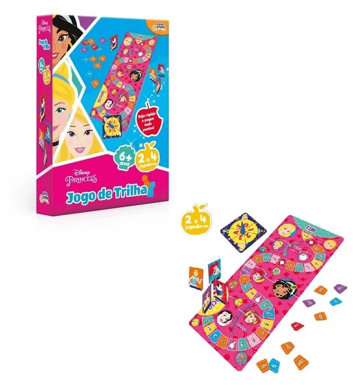 Jogo de Trilha Princesas 8024 - Toyster