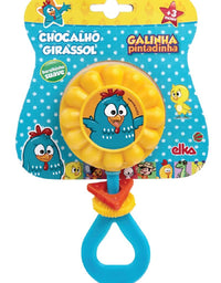 Chocalho Girassol Galinha Pintadinha 907 - Elka
