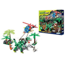 Blocos de Montar Dino Saga Captura Rex 286 Pç 650.9 Xalingo
