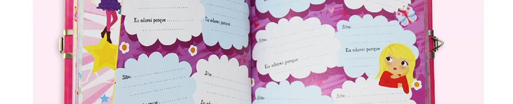 Diário Magico Com caneta Especial 96 pg. Ciranda Cultural