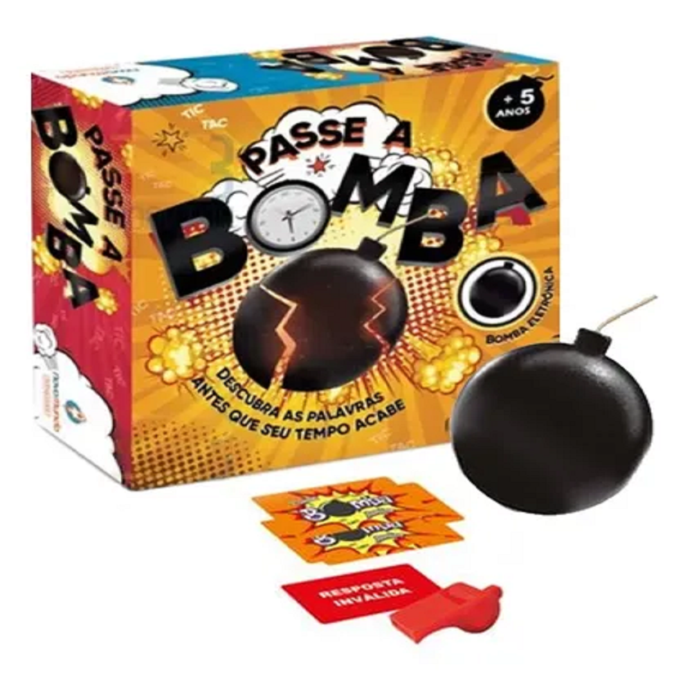 Jogo Passe A Bomba 3031012 - Algazarra