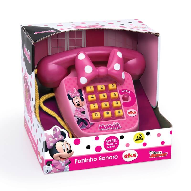 Foninho Sonoro Minnie 1061 - Elka