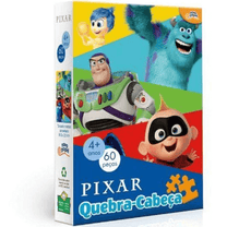 Quebra Cabeça 60 peças Disney Pixar 8051 - Toyster