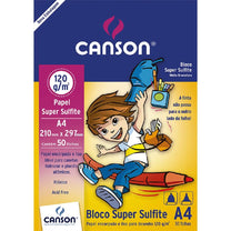 Bloco Super Sulfite  A4 120g 30 Folhas 66667093  - Canson