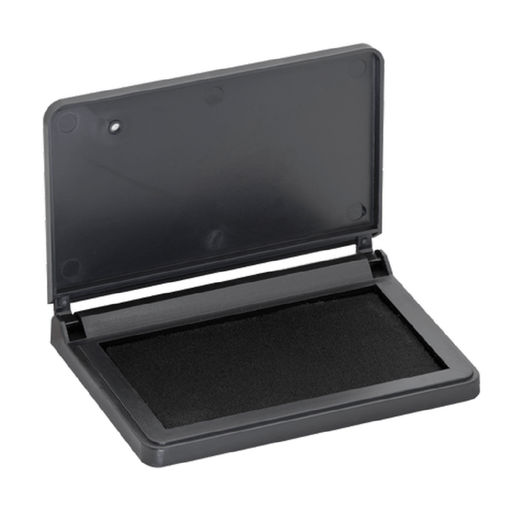 Almofada Para Carimbo nº 2 Preta 11,50 X 8,00 cm - CB0202 - BRW