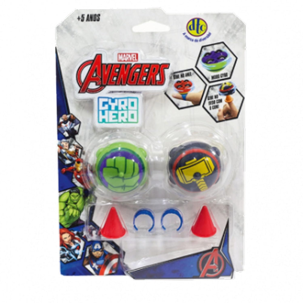 Gyro Hero Avengers c/ 2 Marvel 4923 - DTC