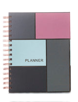 Planner Permanente 104 Fls. 90 g/m² 12 Divisórias Rosa/Cinza 924