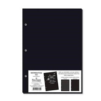 Refil Miolo Preto Liso p/ Caderno Argolado 30 fls. 180 g/m² 4705 - Fina Ideia