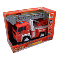 Bombeiro Fricçao C/ Som E Luz  DMT5698 - Dm Toys