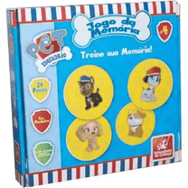 Jogo da Memória Pet Esquadrão 0596 - Brincadeira de Criança