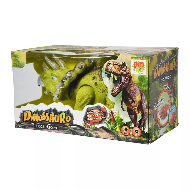 Dinossauro Tricerátopo DMT4724 Dm Toys