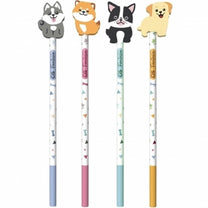 Lápis Grafite Preto de Escrever Fantasia Pets 489108 - Cis