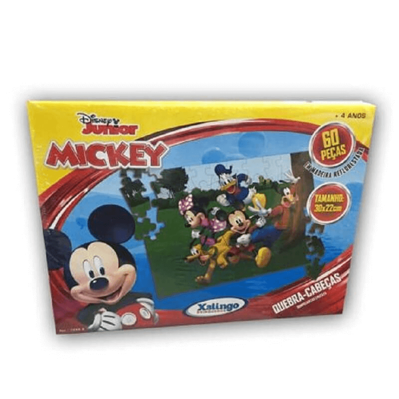 Quebra-cabeça Mickey 60 Peças - Xalingo