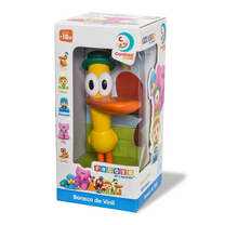 Boneco De Vinil Pato Pocoyo 0282 - Cardoso