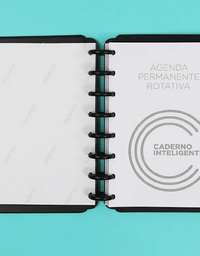 Agenda Permanente Caderno Inteligente Black CIA52113 - Novitate

