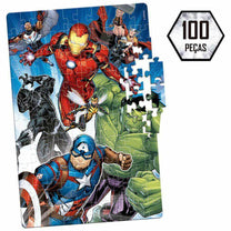 Quebra Cabeça 100 peças Disney Avengers  8035 - Toyster