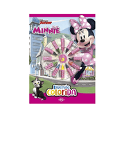 Livro de Pintura Diversão Colorida Minnie D2513 - DCL