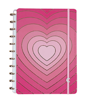 Caderno Inteligente Grande 80 Fls. Golden Love CIGD4128 - Novitate