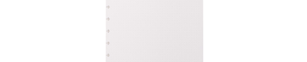 Refil Pontilhado para Caderno Inteligente 120 g/m² Grande CIRG4006 - NOVITATE