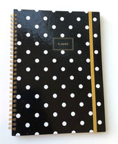 Planner Capa Dura 177x240mm 80 Folhas 63 g/m² Black NB5560 - BRW