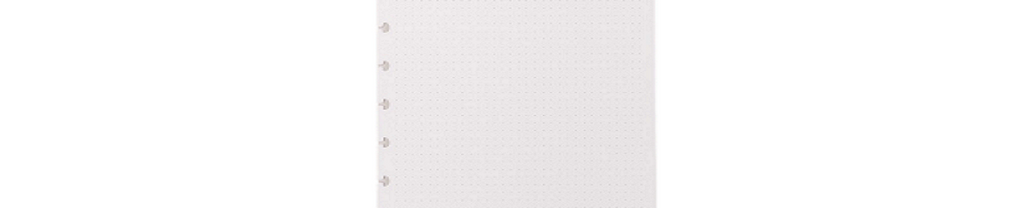 Refil Pontilhado Médio 30 folhas 120G/M² 172MMx231MM CIRM3006 - NOVITATE