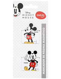 Marcador de Página Magnético Mickey 2 Unid. 22682 - Molin
