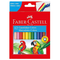 Canetinha Hidrografica 12 Cores - Faber Castell