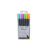 Caneta Hidrográfica Fineliner 0.4 Com 6 Cores Tom Pastel - Brw